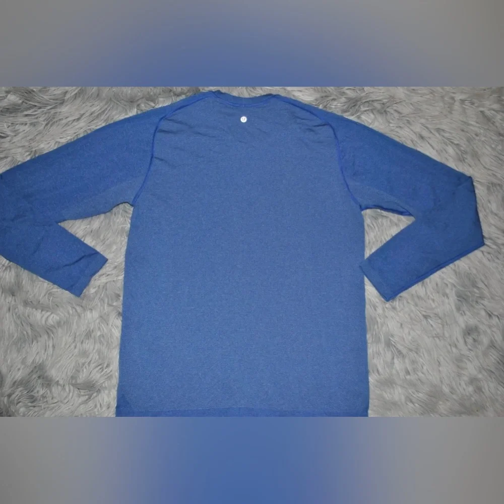 LULULEMON Vent Tech Mens Blue Long Sleeve Athletic L